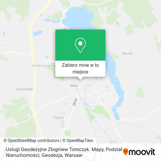 Mapa Usługi Geodezyjne Zbigniew Tomczyk. Mapy, Podział Nieruchomości, Geodezja