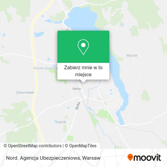 Mapa Nord. Agencja Ubezpieczeniowa