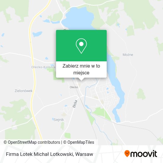 Mapa Firma Lotek Michał Lotkowski