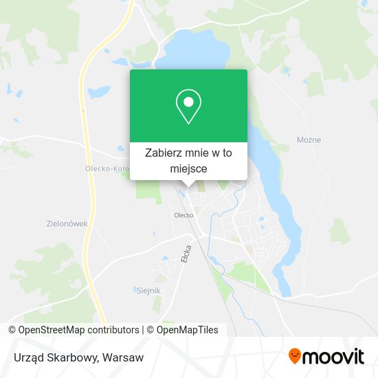 Mapa Urząd Skarbowy