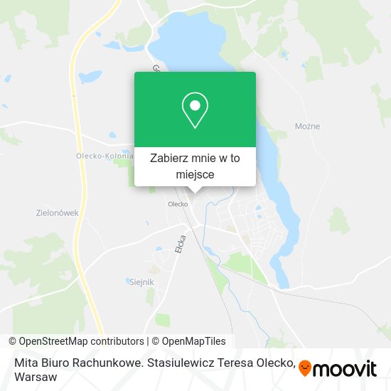 Mapa Mita Biuro Rachunkowe. Stasiulewicz Teresa Olecko