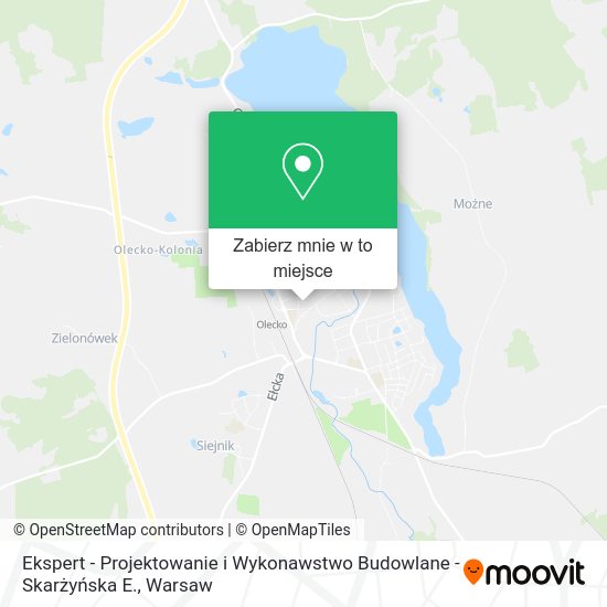 Mapa Ekspert - Projektowanie i Wykonawstwo Budowlane - Skarżyńska E.