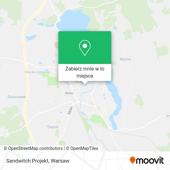 Mapa Sandwitch Projekt