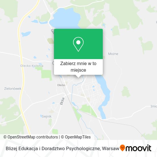 Mapa Blizej Edukacja i Doradztwo Psychologiczne