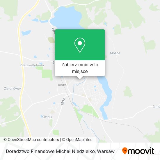 Mapa Doradztwo Finansowe Michał Niedzielko