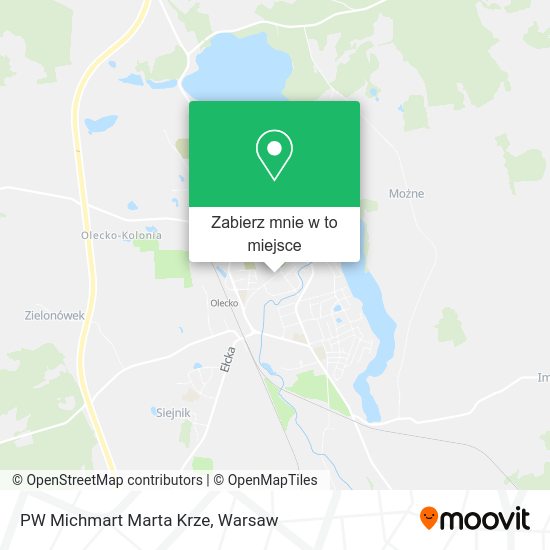 Mapa PW Michmart Marta Krze