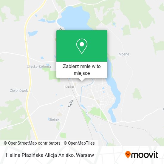 Mapa Halina Płazińska Alicja Aniśko