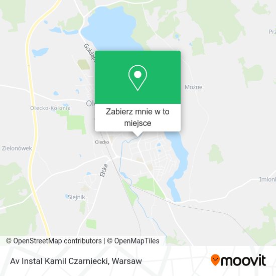 Mapa Av Instal Kamil Czarniecki