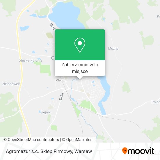 Mapa Agromazur s.c. Sklep Firmowy