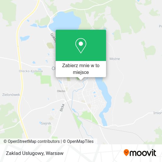 Mapa Zaklad Uslugowy