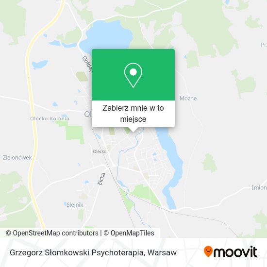 Mapa Grzegorz Słomkowski Psychoterapia