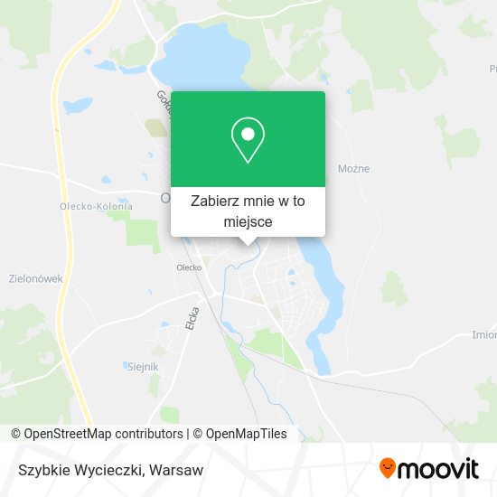 Mapa Szybkie Wycieczki