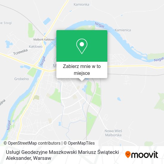 Mapa Usługi Geodezyjne Maszkowski Mariusz Świątecki Aleksander