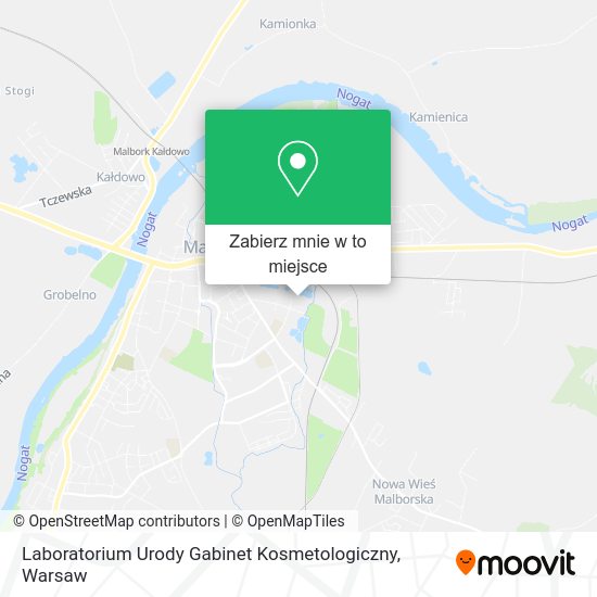 Mapa Laboratorium Urody Gabinet Kosmetologiczny