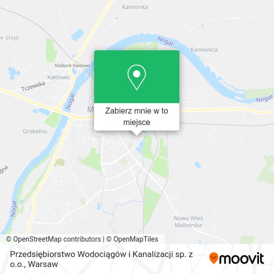 Mapa Przedsiębiorstwo Wodociągów i Kanalizacji sp. z o.o.