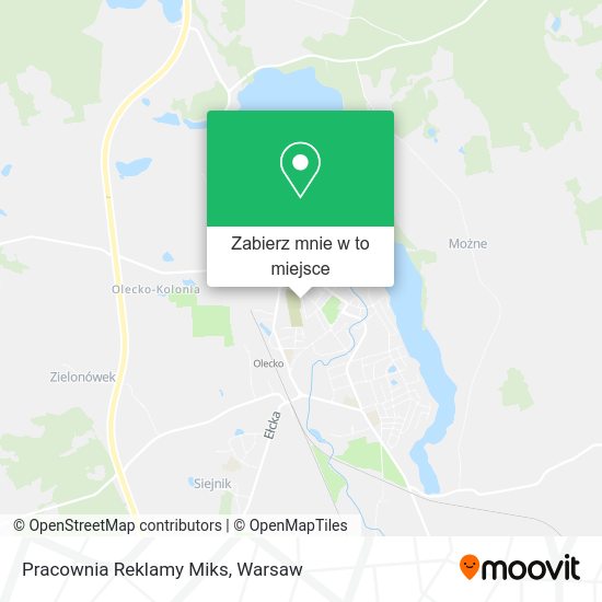 Mapa Pracownia Reklamy Miks