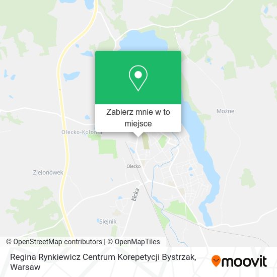 Mapa Regina Rynkiewicz Centrum Korepetycji Bystrzak