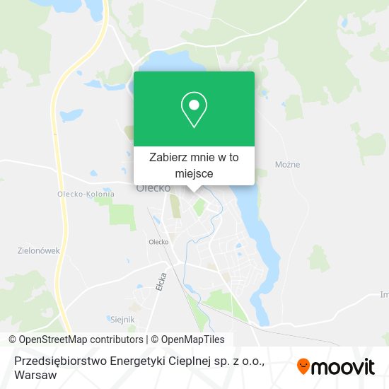 Mapa Przedsiębiorstwo Energetyki Cieplnej sp. z o.o.