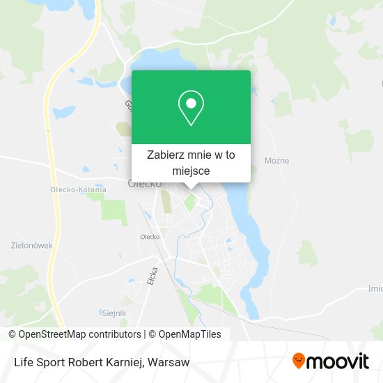 Mapa Life Sport Robert Karniej