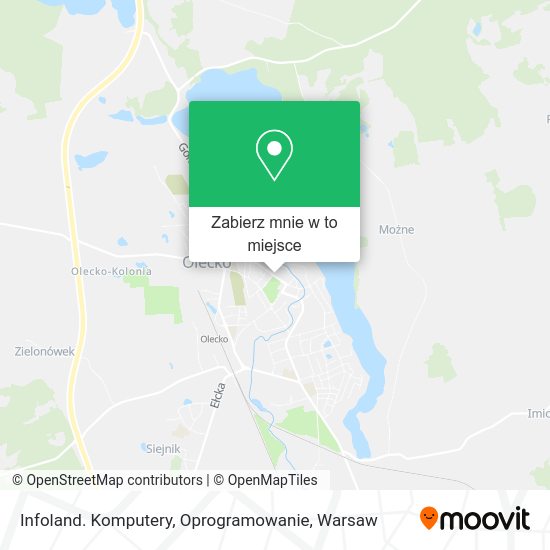 Mapa Infoland. Komputery, Oprogramowanie