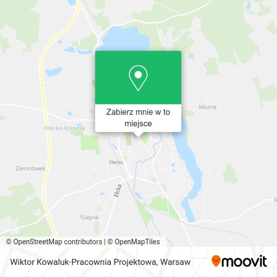 Mapa Wiktor Kowaluk-Pracownia Projektowa