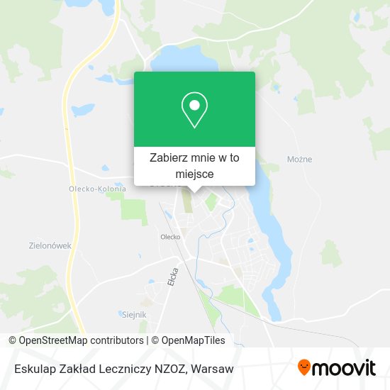 Mapa Eskulap Zakład Leczniczy NZOZ