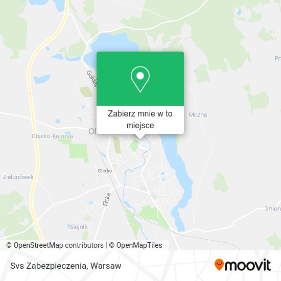 Mapa Svs Zabezpieczenia