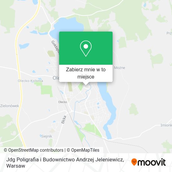 Mapa Jdg Poligrafia i Budownictwo Andrzej Jeleniewicz