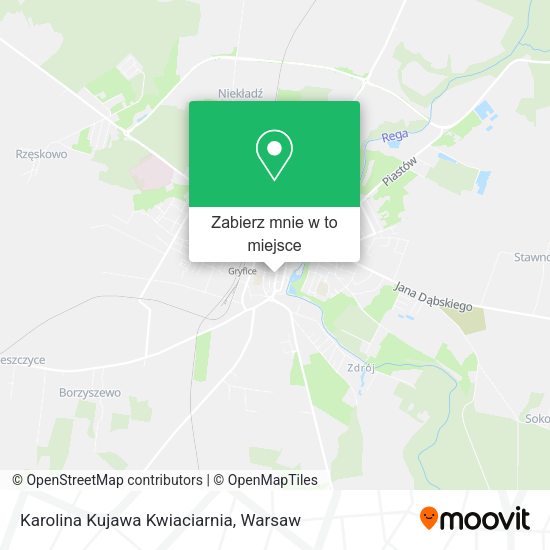 Mapa Karolina Kujawa Kwiaciarnia