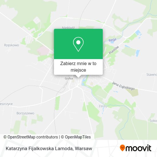 Mapa Katarzyna Fijalkowska Lamoda