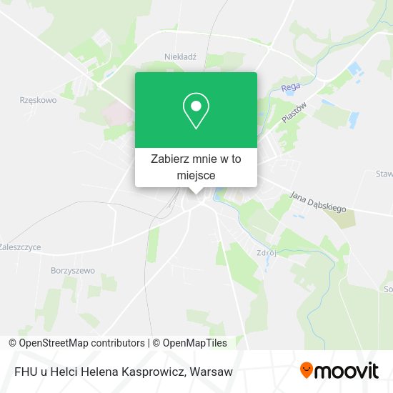 Mapa FHU u Helci Helena Kasprowicz