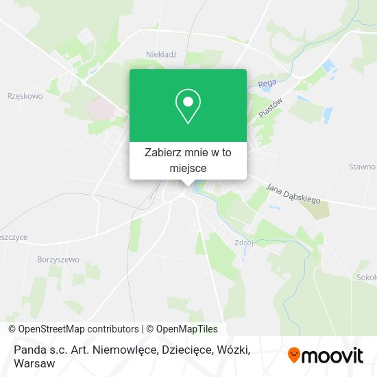 Mapa Panda s.c. Art. Niemowlęce, Dziecięce, Wózki