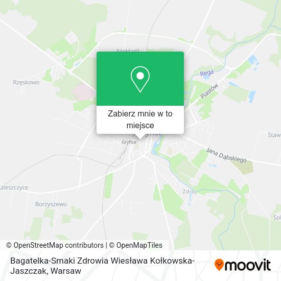 Mapa Bagatelka-Smaki Zdrowia Wiesława Kołkowska-Jaszczak