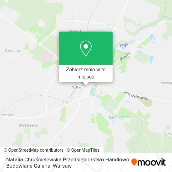 Mapa Natalia Chruścielewska Przedsiębiorstwo Handlowo Budowlane Galeria