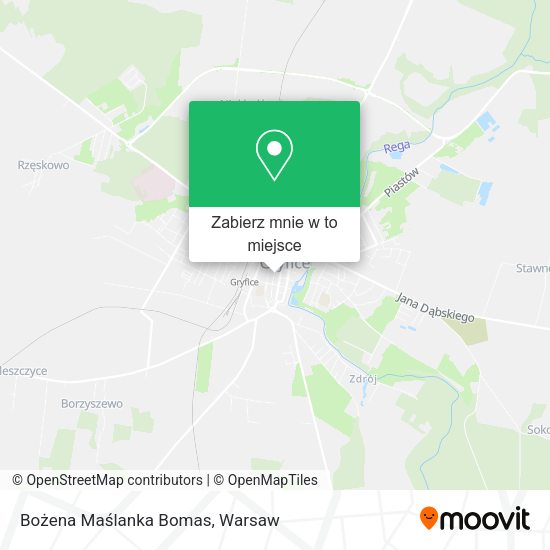 Mapa Bożena Maślanka Bomas