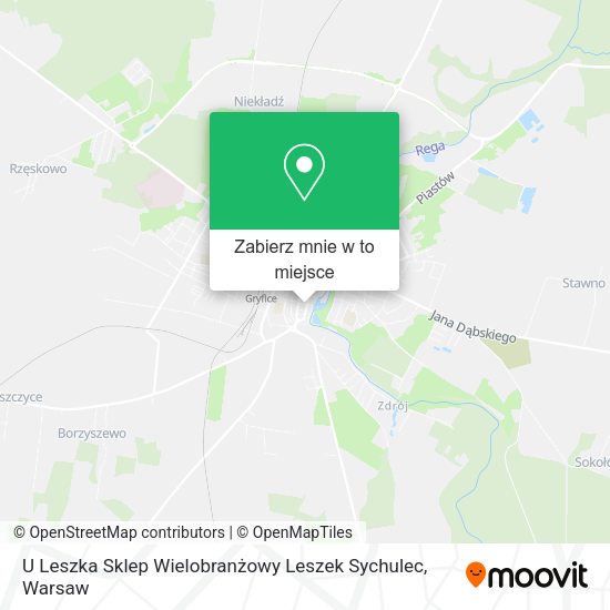 Mapa U Leszka Sklep Wielobranżowy Leszek Sychulec