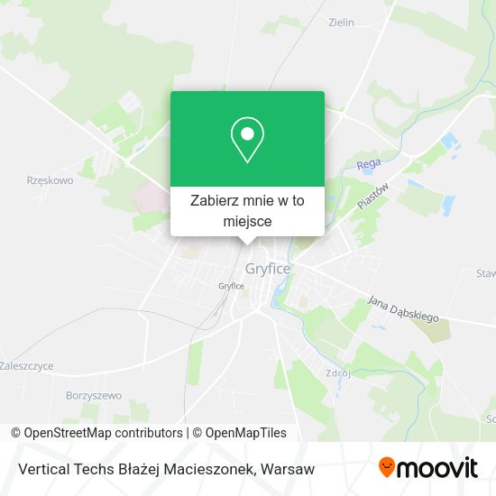 Mapa Vertical Techs Błażej Macieszonek