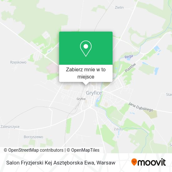 Mapa Salon Fryzjerski Kej Asztęborska Ewa