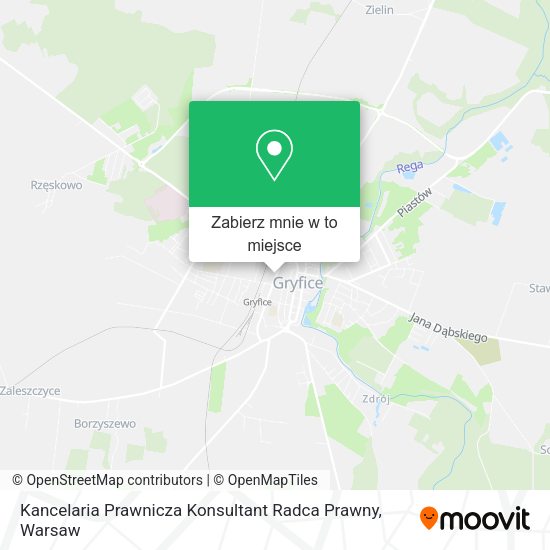 Mapa Kancelaria Prawnicza Konsultant Radca Prawny