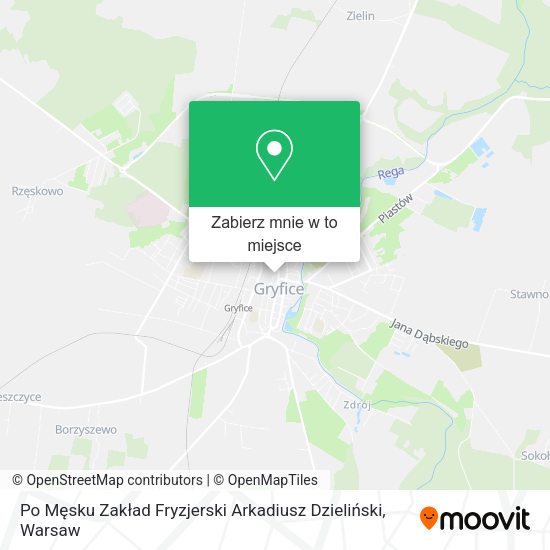 Mapa Po Męsku Zakład Fryzjerski Arkadiusz Dzieliński