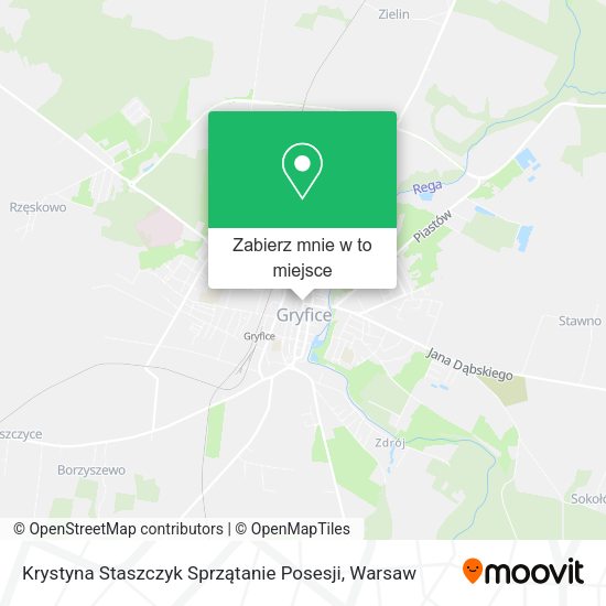 Mapa Krystyna Staszczyk Sprzątanie Posesji