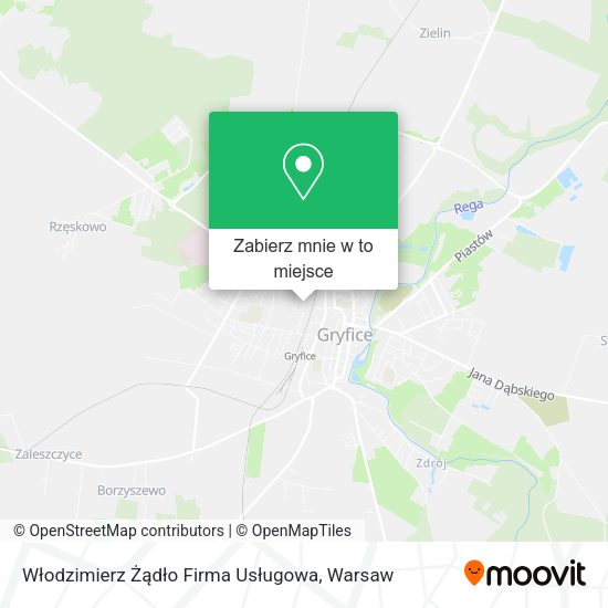 Mapa Włodzimierz Żądło Firma Usługowa