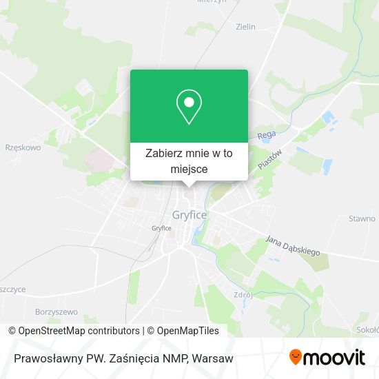 Mapa Prawosławny PW. Zaśnięcia NMP