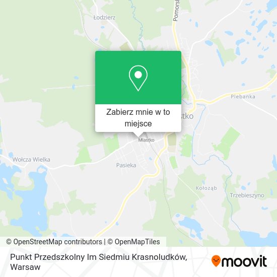 Mapa Punkt Przedszkolny Im Siedmiu Krasnoludków