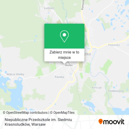 Mapa Niepubliczne Przedszkole im. Siedmiu Krasnoludków