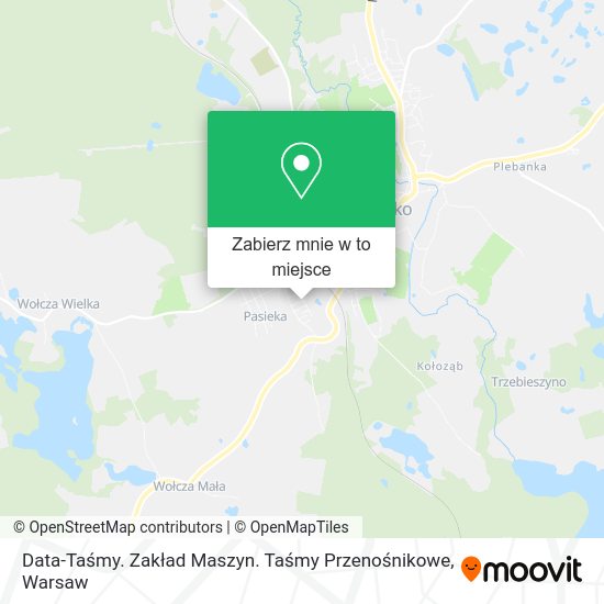 Mapa Data-Taśmy. Zakład Maszyn. Taśmy Przenośnikowe