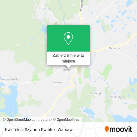 Mapa Kwi Teksz Szymon Kwiatek