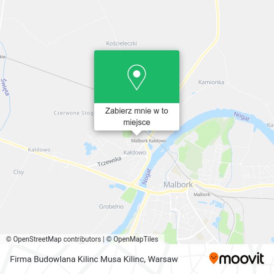 Mapa Firma Budowlana Kilinc Musa Kilinc