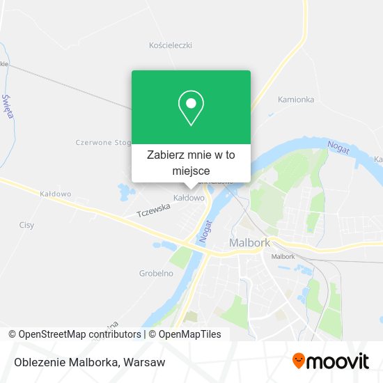 Mapa Oblezenie Malborka