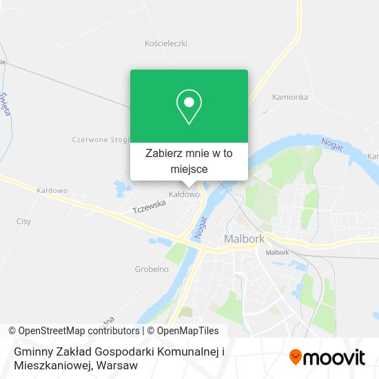 Mapa Gminny Zakład Gospodarki Komunalnej i Mieszkaniowej